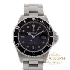 Rolex Submariner Date “Triple Zero” Ref. 168000, watch, silver