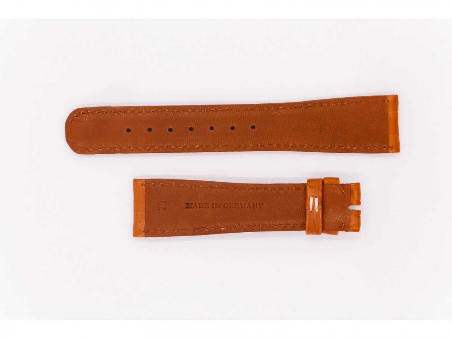 Leather A. Lange & Sohne Strap, light brown
