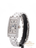 Cartier Tank Américaine Ref. 1726 Double Row Diamond Bezel, watch, white gold