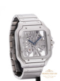 Cartier Santos Skeleton REF. WHSA0015, watch, silver