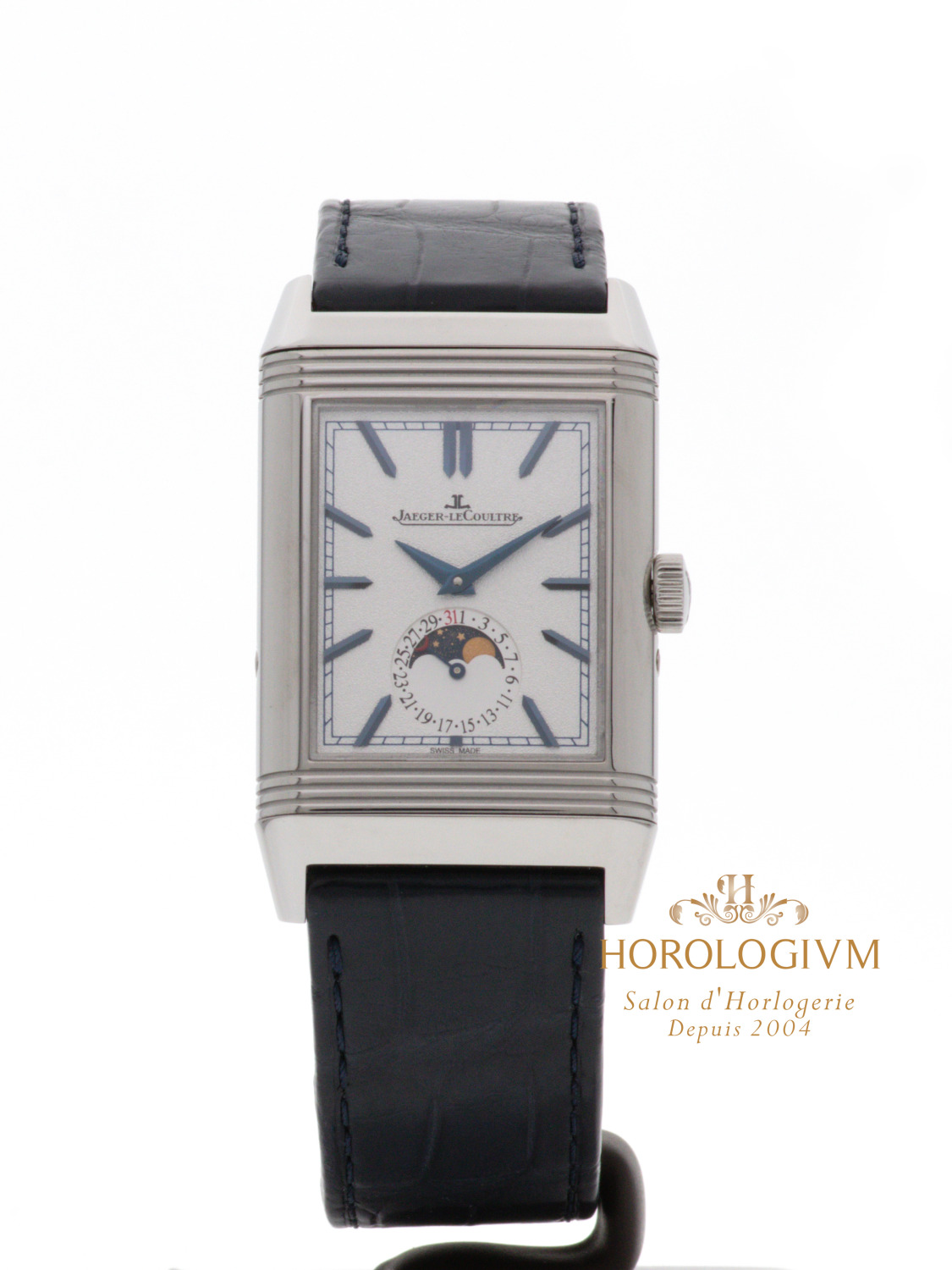 Jaeger LeCoultre Reverso Tribute Duoface REF. Q3958420, watch, silver