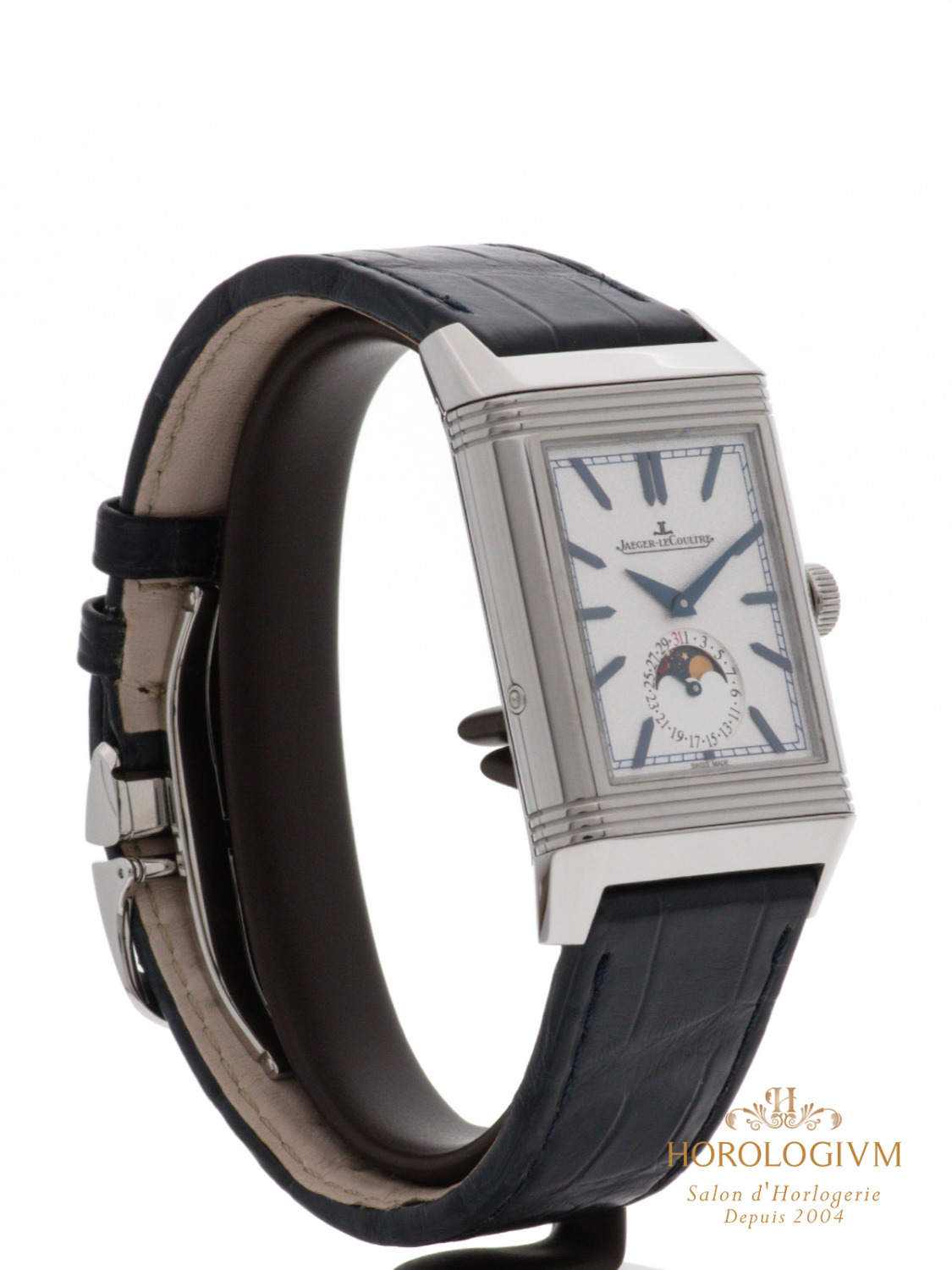 Jaeger LeCoultre Reverso Tribute Duoface REF. Q3958420, watch, silver