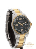 Longines Hydro Conquest Ref. L3.782.3.06.7, watch, Two-Tone Silver (Case) and Yellow Gold (Bezel)