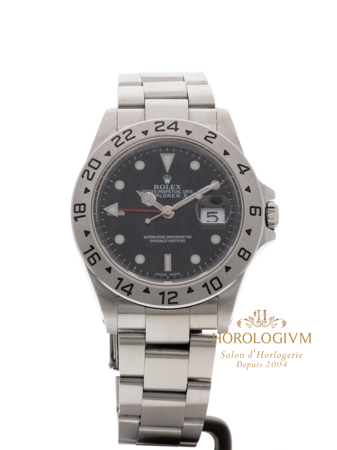 Rolex Explorer II REF. 16570, watch, silver