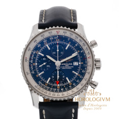 Breitling Navitimer World 46MM REF. A24322, watch, silver