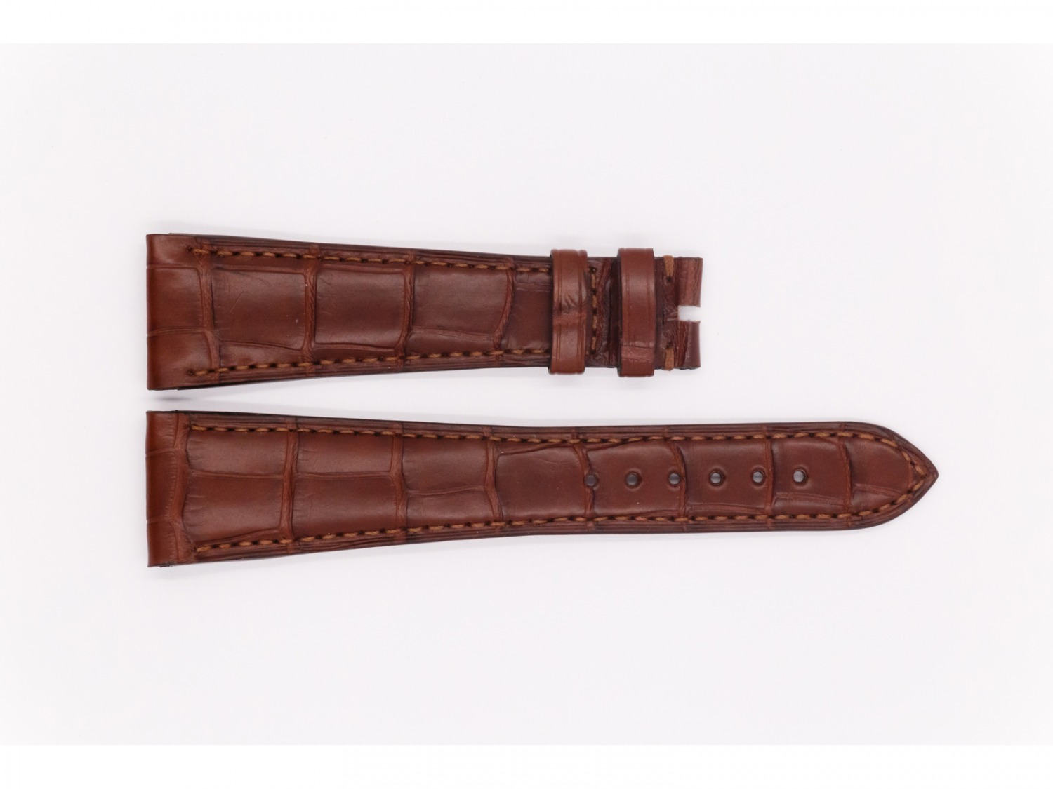 Leather Girard - Perregaux Strap, brown