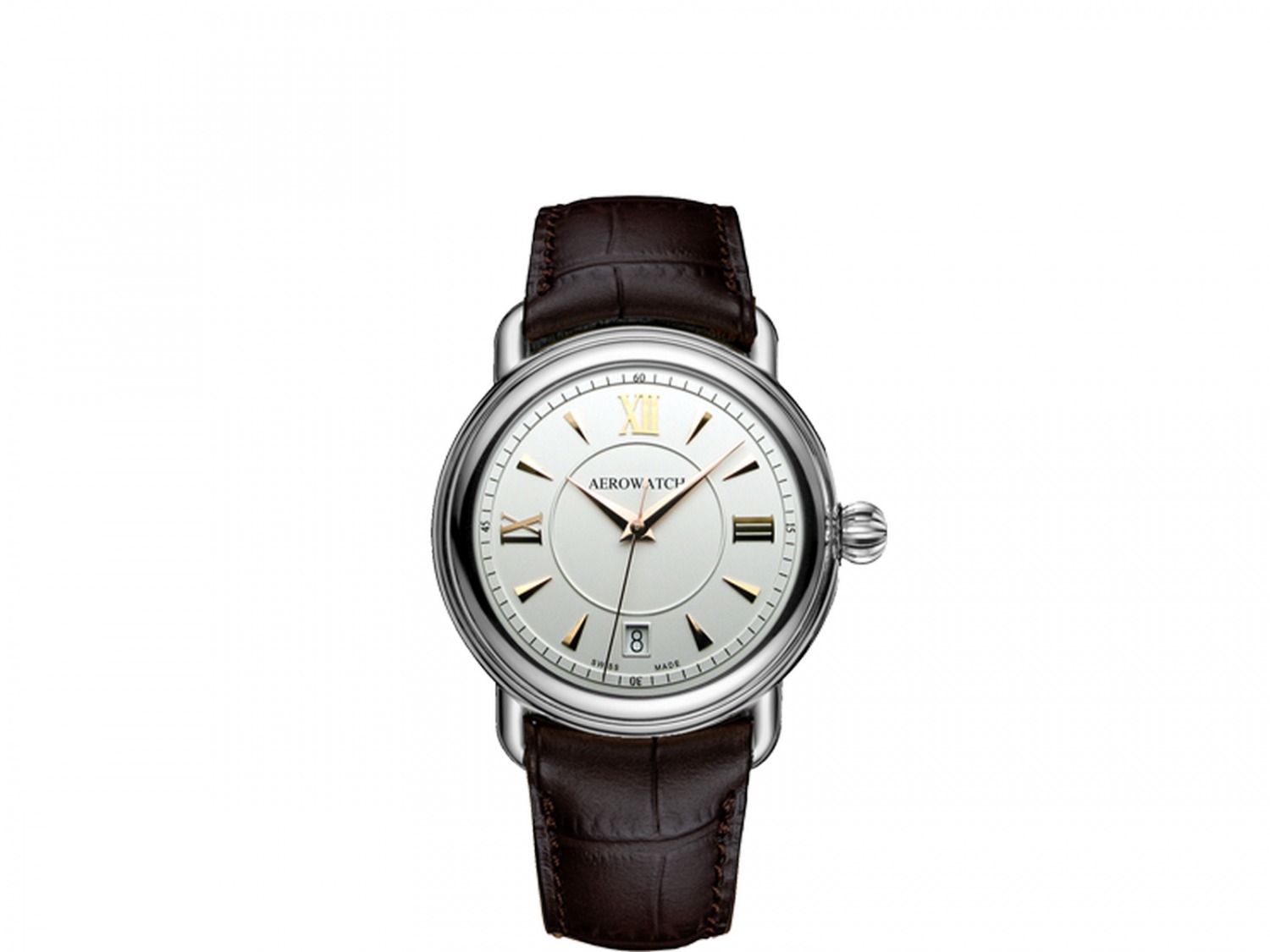 Aerowatch Renaissance Elegance A 24924 AA02 Watch, silver