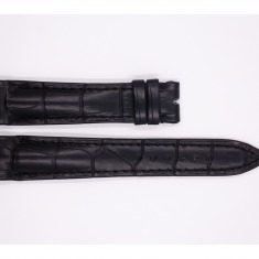 Leather Ulysse Nardin Strap, black