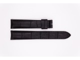 Leather Maurice Lacroix strap, matte black