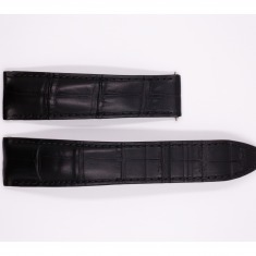 Leather Maurice Lacroix strap, black