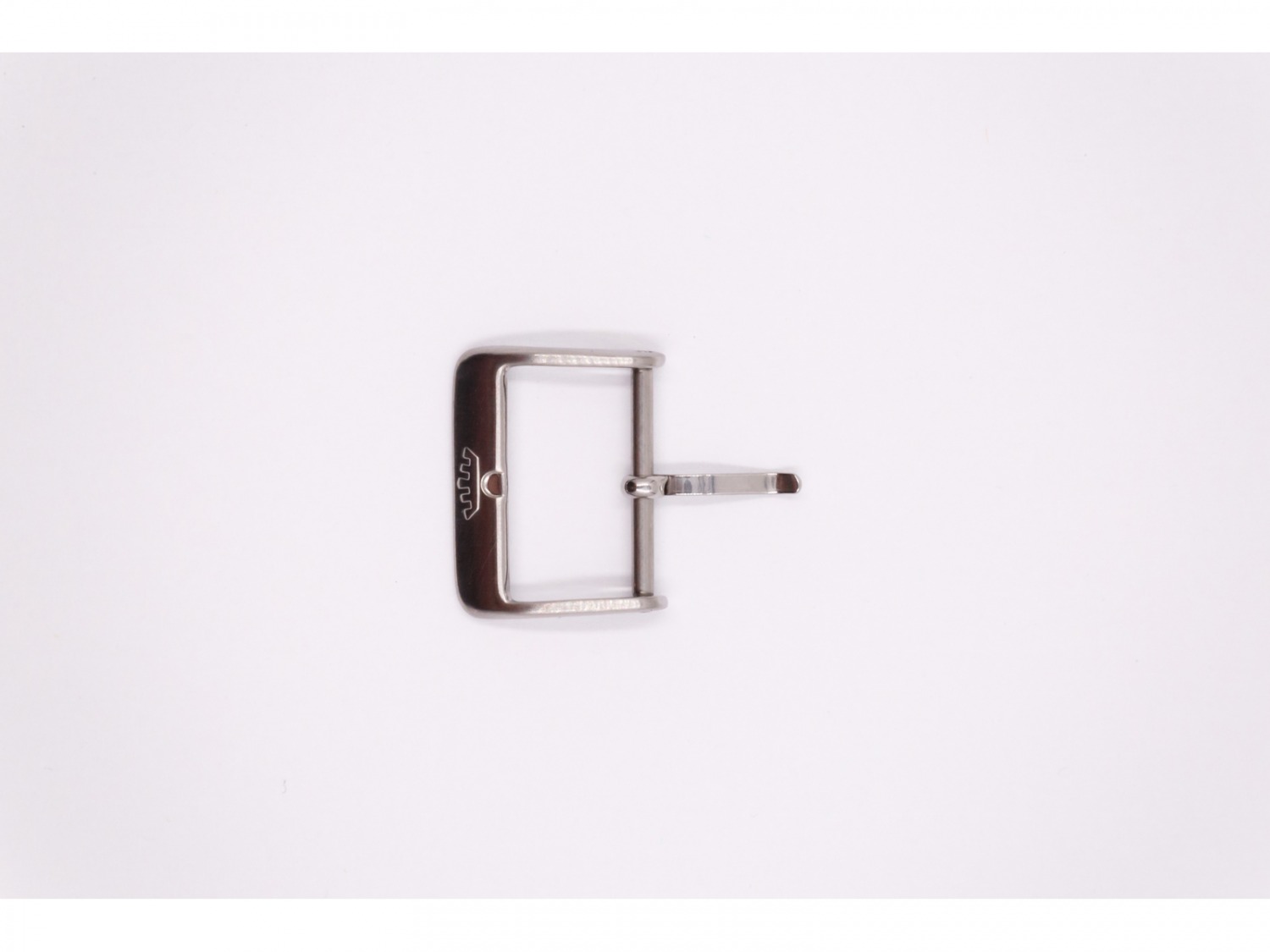 Stainless Steel Fortis buckle, silver