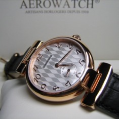 Aerowatch Harlequin Classic A 31932 RO02 watch, rose gold