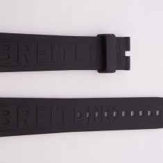 Rubber Breitling Strap 152S, black