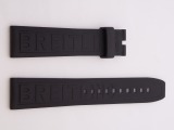 Rubber Breitling Strap 152S, black