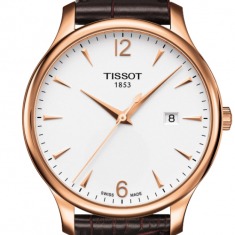 Tissot T-Classic Tradition T063.610.36.037.00 watch, rose gold