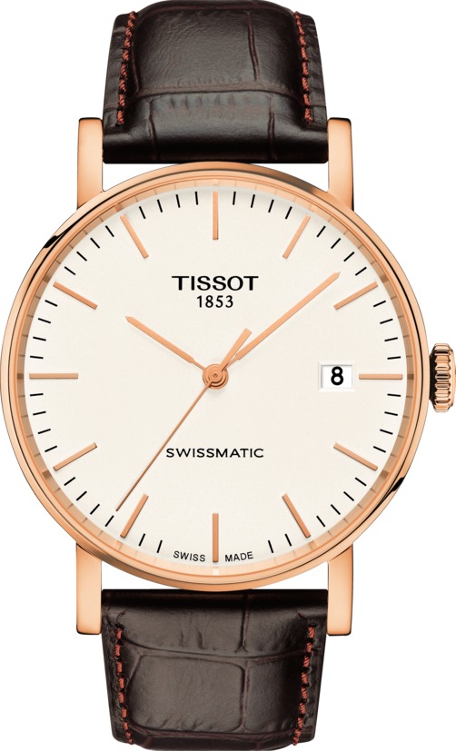 Tissot T-Classic Everytime Swissmatic T109.407.36.031.00 watch, rose gold
