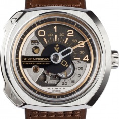 SevenFriday V-Series SF-V2/01 watch, silver