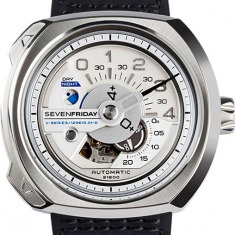 SevenFriday V-Series SF-V1/01 watch, silver