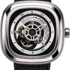 Sevenfriday P-series Industrial Essence SF-P1B/01 watch, silver