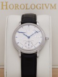 Maurice Lacroix Masterpiece Calendrier Retrograde watch, silver