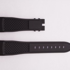Rubber Breguet Horloger De La Marine Strap, black