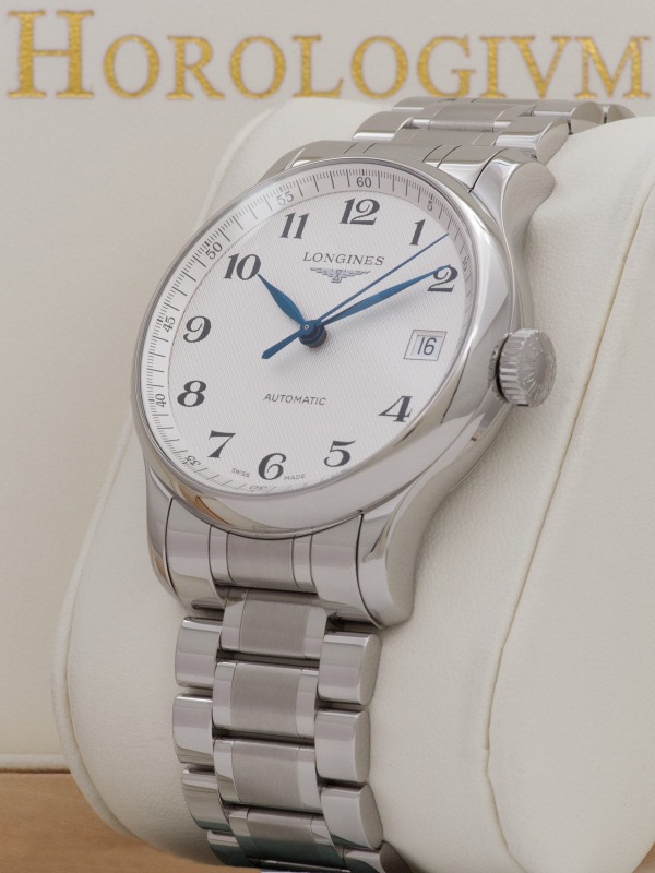 Longines Master Collection Automatic 47.5 MM watch silver