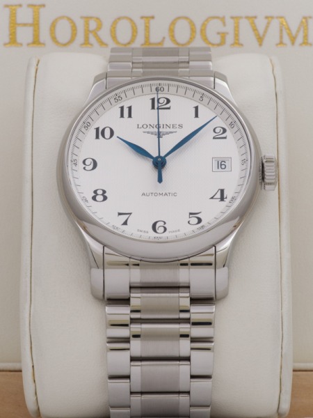 Longines Master Collection Automatic 47.5 MM watch silver