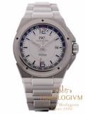 IWC Ingenieur Dual Time 43MM watch, brushed grey