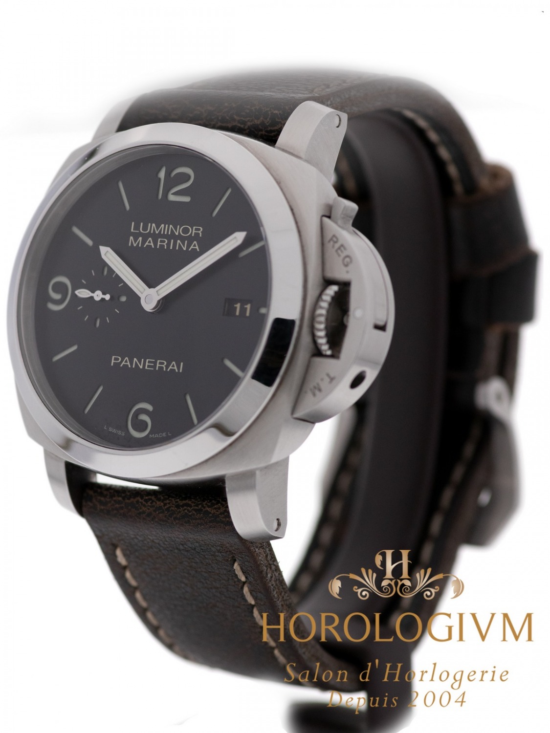 Panerai Luminor Marina 1950 3 Days PAM00312 watch, silver