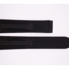Fabric Cartier Strap, satin black